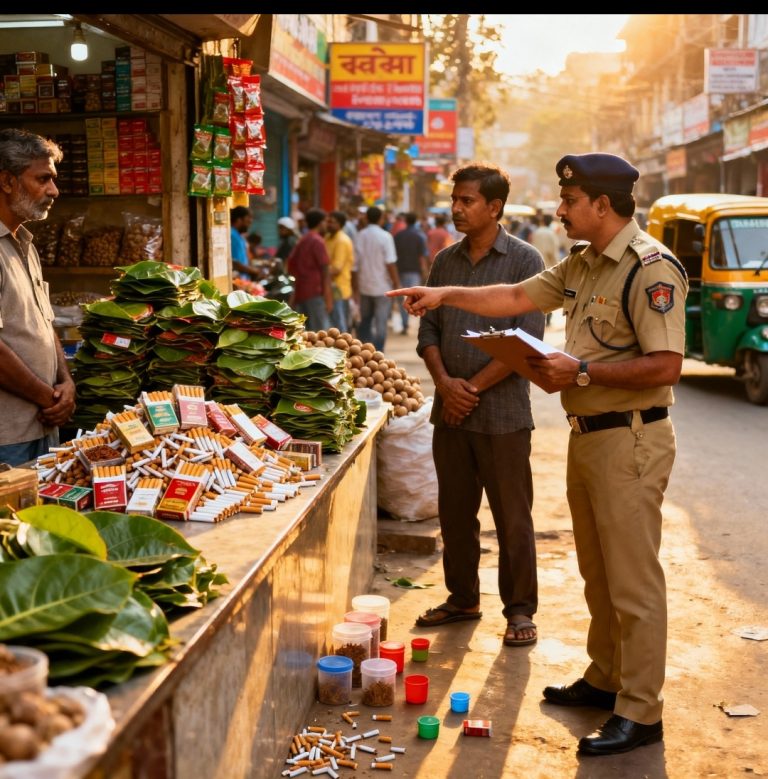 वणी शहरात ‘बंदी’ असूनही सुगंधित तंबाखूचा मोकळा कारोबार! अन्न सुरक्षा कायद्याचे उल्लंघन — पोलीस आणि एफ.डी.ए. विभाग करतात तरी काय?