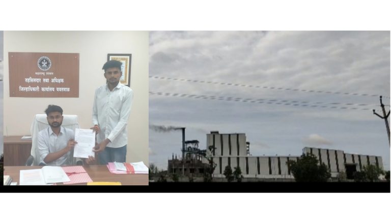 धुरामुळे शेत उद्ध्वस्त, नुकसानभरपाई नाही तर आमरण उपोषण!” –  शेतकऱ्याचा इशारा